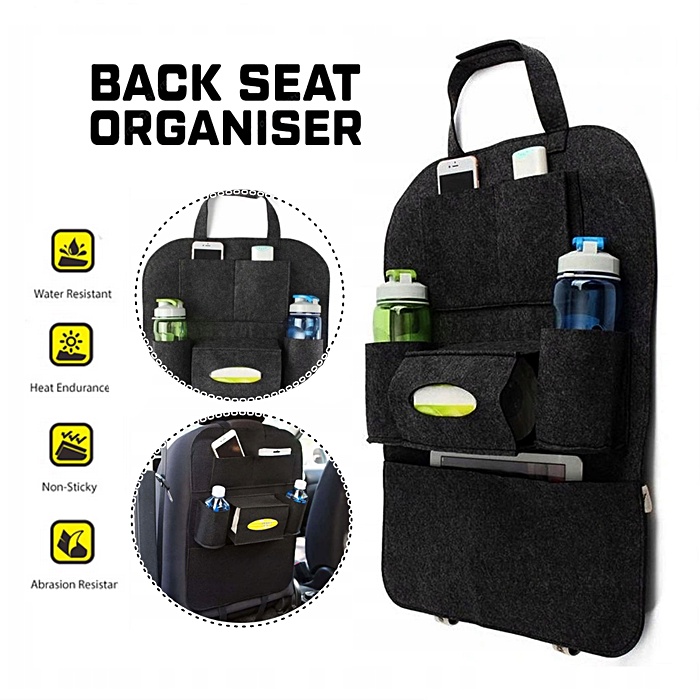 Universal Car Back Seat Organizer / Beg simpanan Belakang Seat Kereta