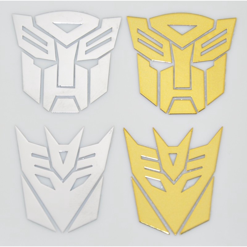 2023 Transformers Metal Sticker Autobot Decepticon Optimus Prime Mobile ...