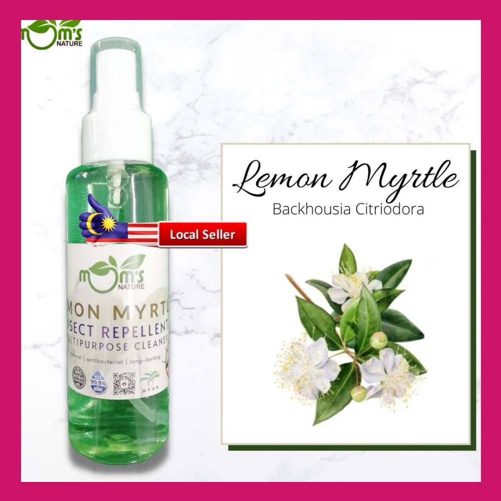 Insect Repellent Mom s Nature Lemon Myrtle Natural No Deet Pencegah ...