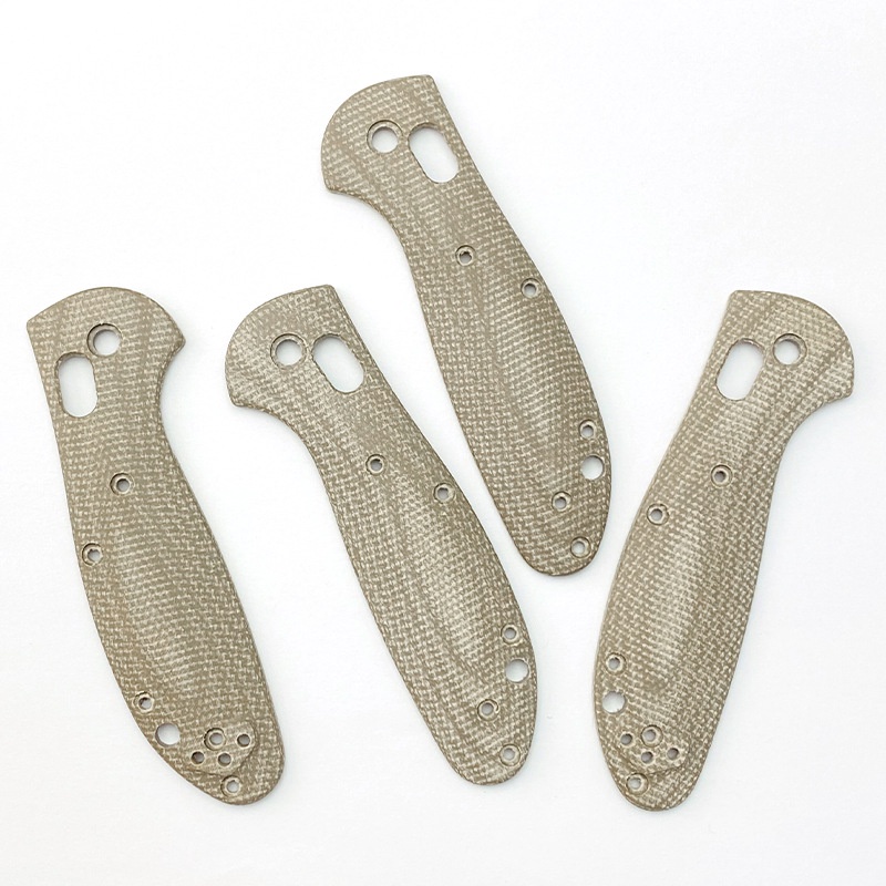 Custom Micah tower Scales for Benchmade Mini Griptilian 555556557 handles Folding Knife Parts