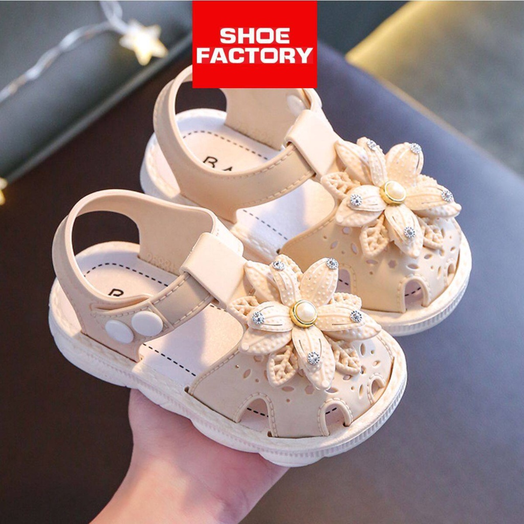 Age Yrs Girls Sandals Princess Sandals Size 21-25 Selipar Budak  Perempuan By SFM
