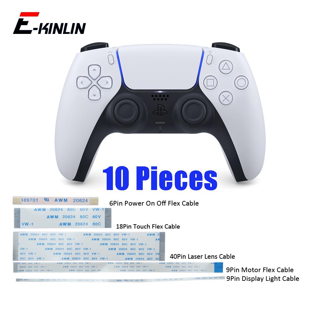 10 Pieces Power ON/OFF 18Pin Touch 40Pin Laser Lens 9Pin Motor 9Pin ...