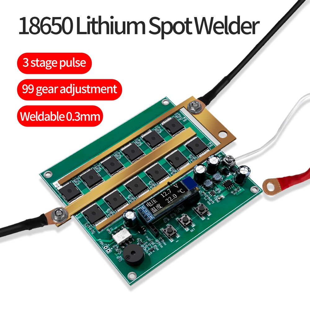 12V Spot Welder Module with Welding Pen DIY Spot Welder Kit Intelligent
