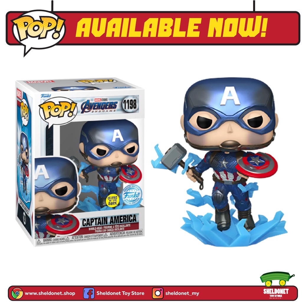 Funko pop endgame captain shop america