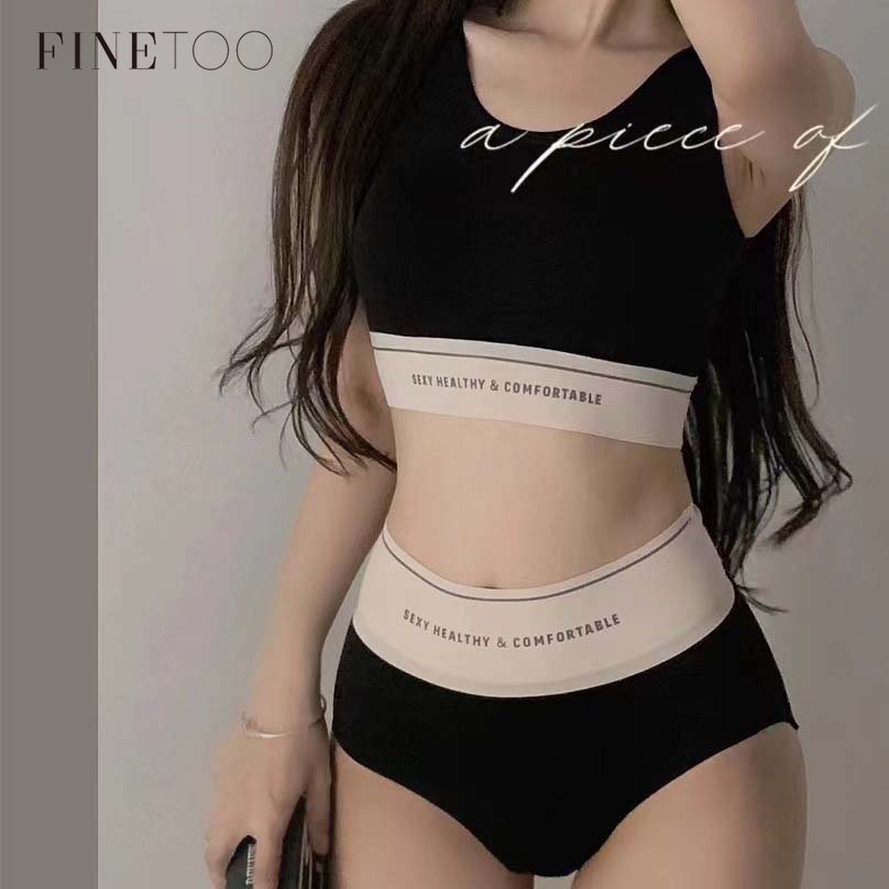 Cheap FINETOO Seamless Panty Lace Sexy Comfortable Briefs for Woman  Low-waist Ice Silk Panties for Girl