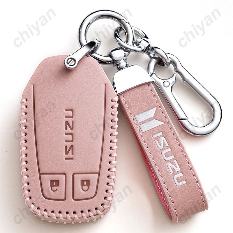 Leather Smart Flip Car Remote Key Fob Case Cover Protector Shell Auto ...