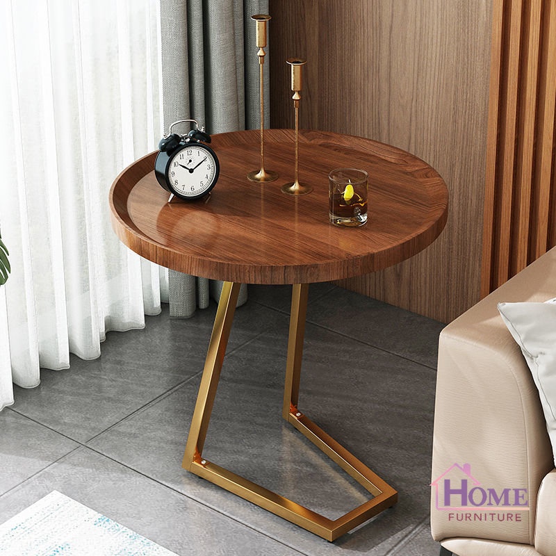 🍁Coffee table/Luxury household small round table/Modern minimalist