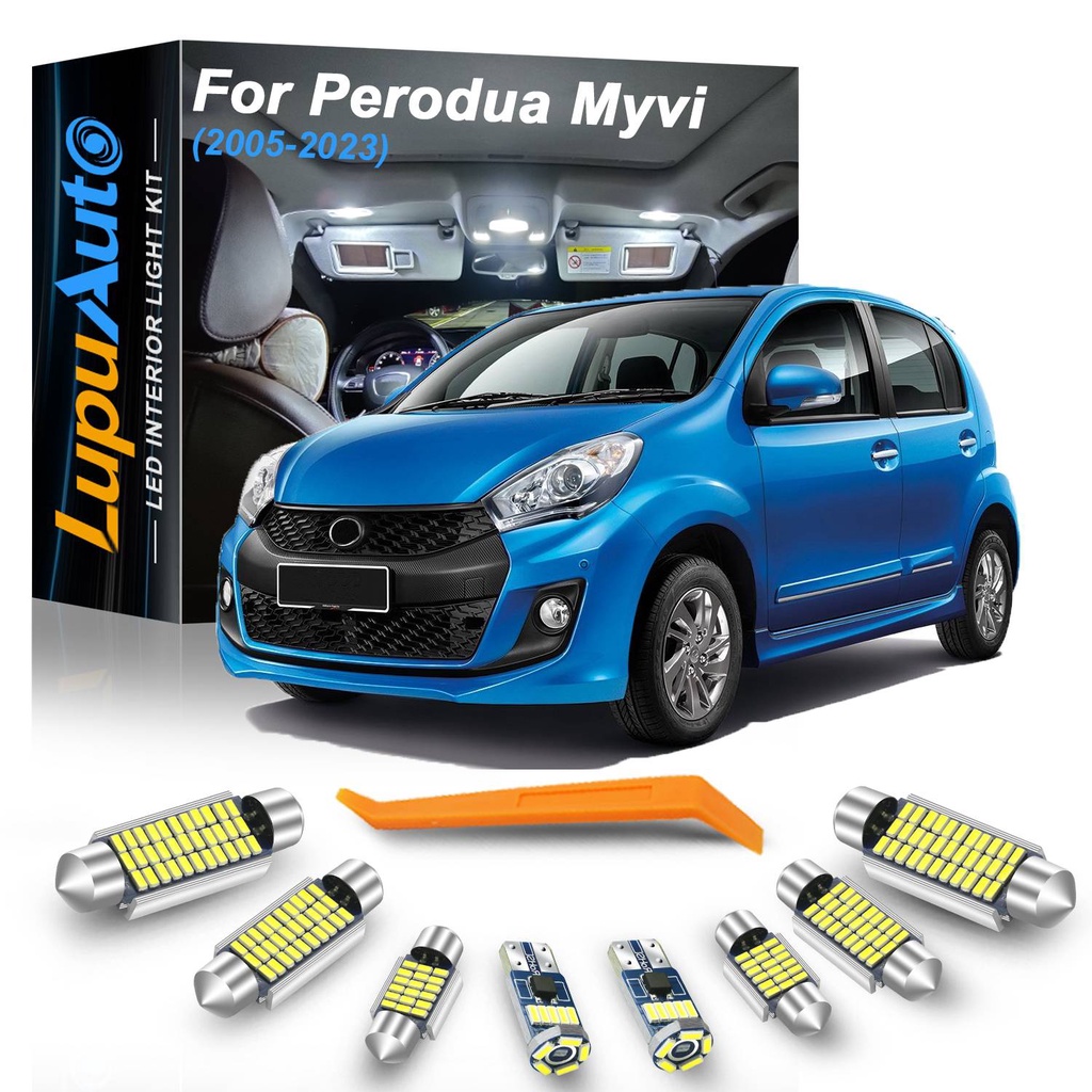 LupuAuto Car Interior light For Perodua Myvi 2005 2006 2007 2008 2009 20112023 C5W T10 Canbus