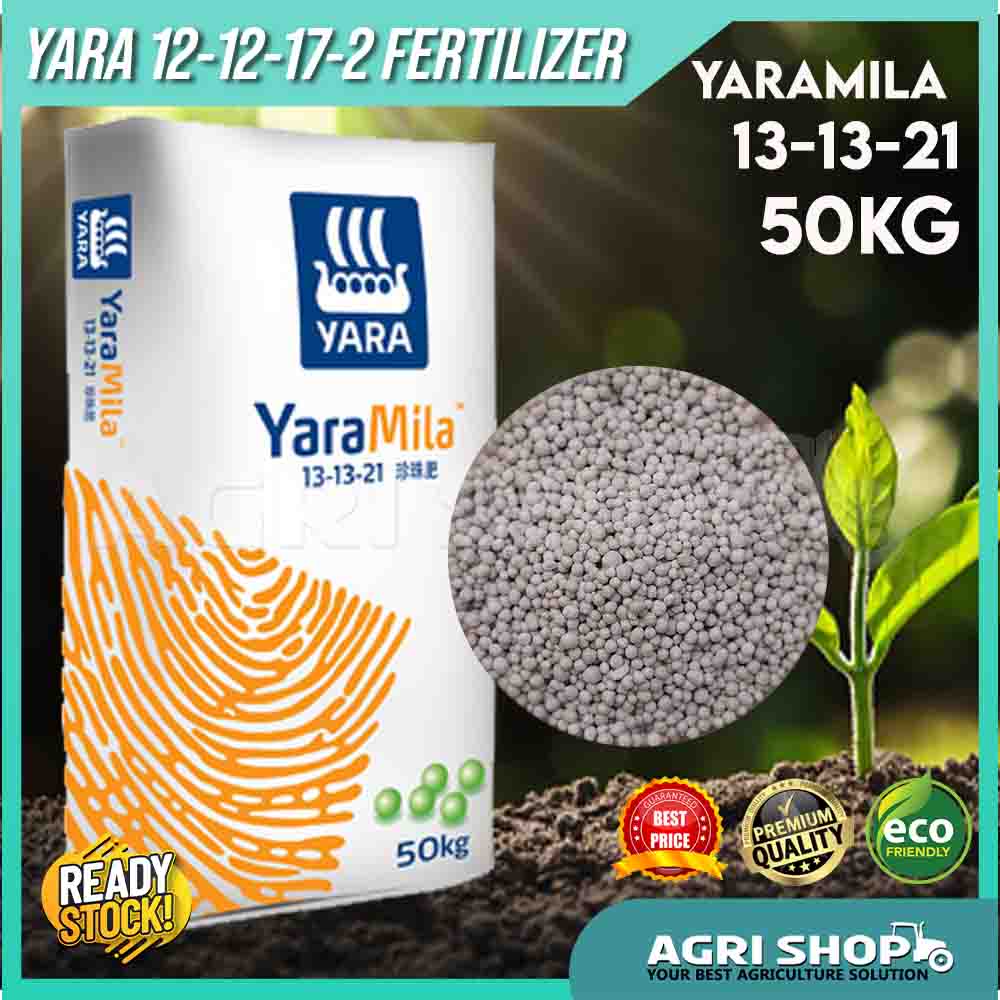 Agrishop YaraMila 13-13-21 (50KG) Baja YaraMila Compound Fertilizer ...