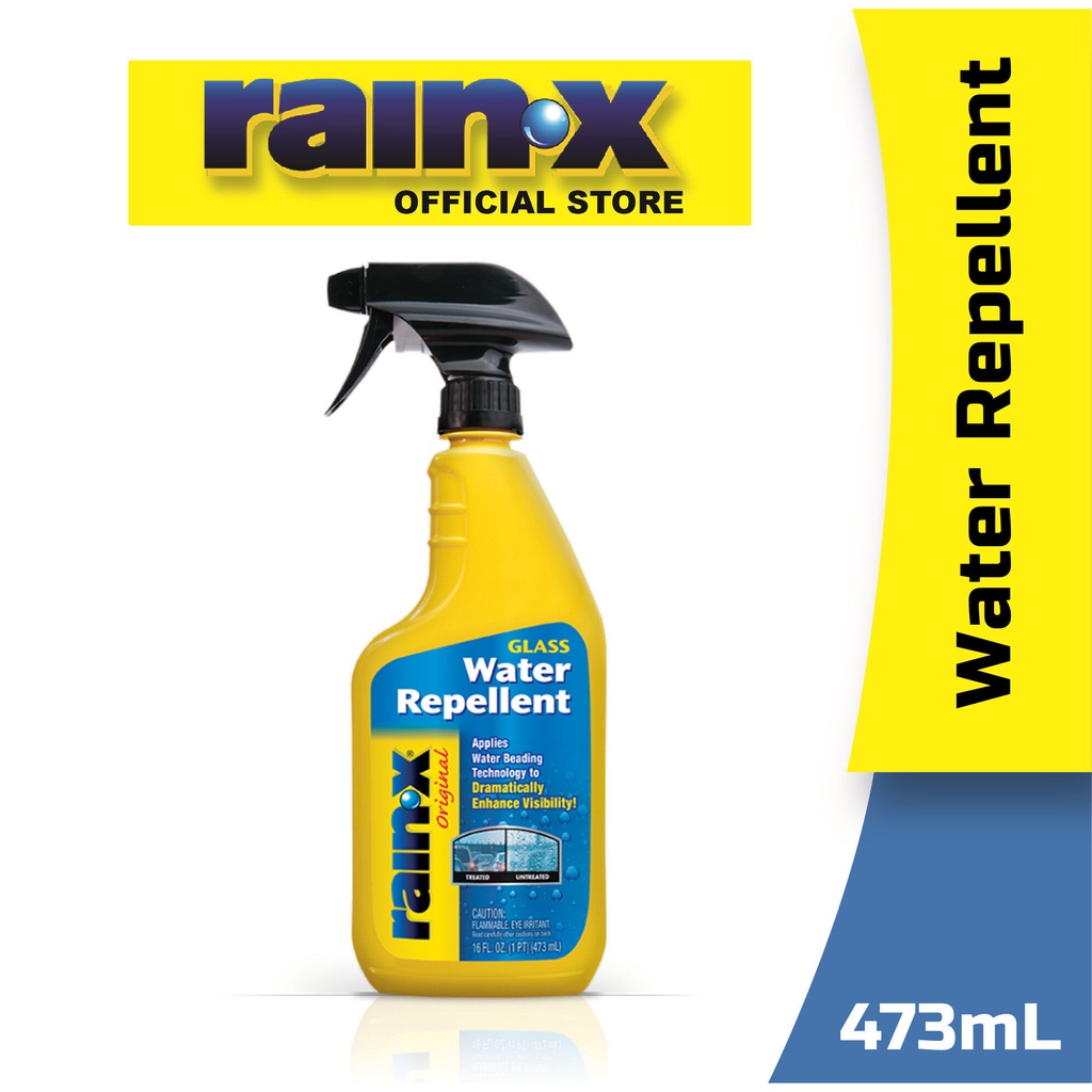 RainX Water Repellent Spray Type Window Glass Repellent Original Treatment (473ml) Shopee