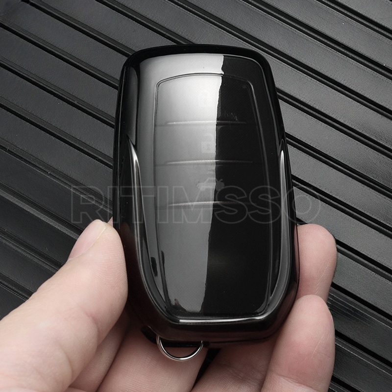 Soft Tpu Car Remote Key Case Cover for Toyota RAV4 Crown Hilux Fortuner ...