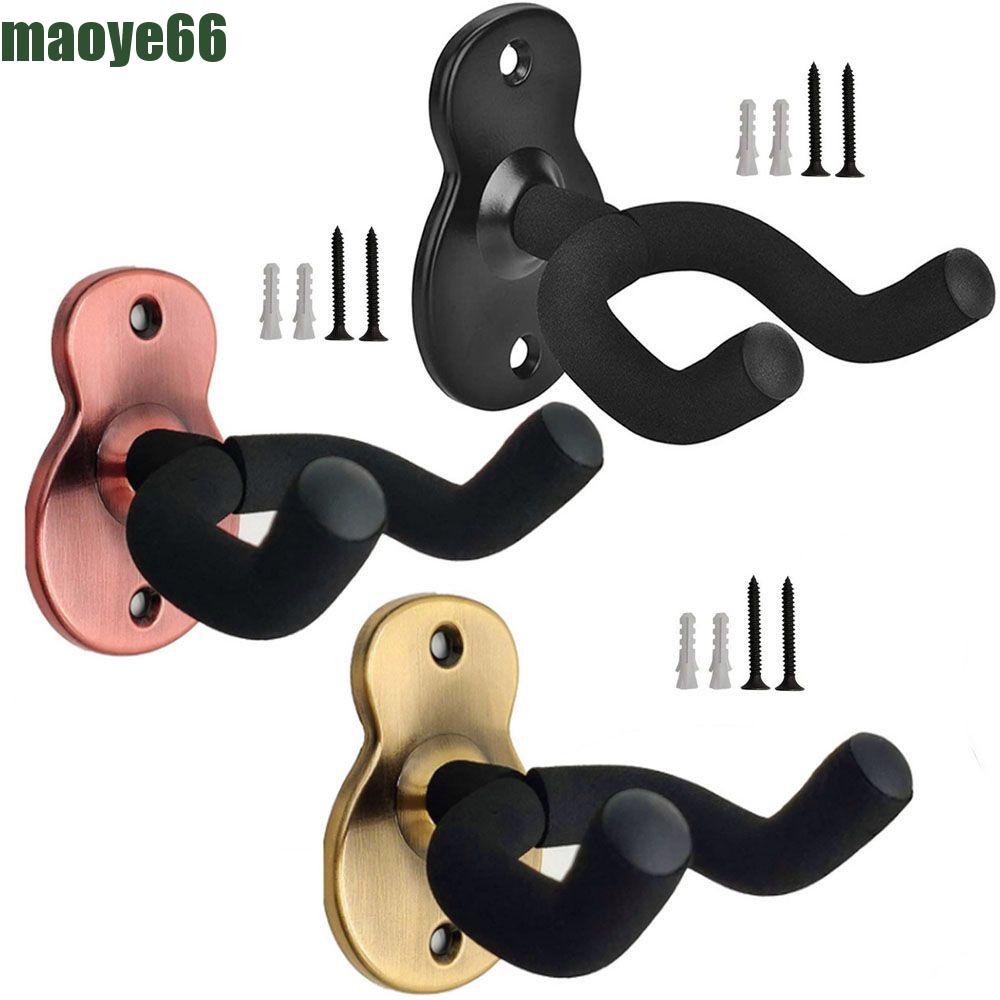 MAOYE Guitar Mount Hanger Universal Bas Wall Mount Stand Hanger Guitar ...