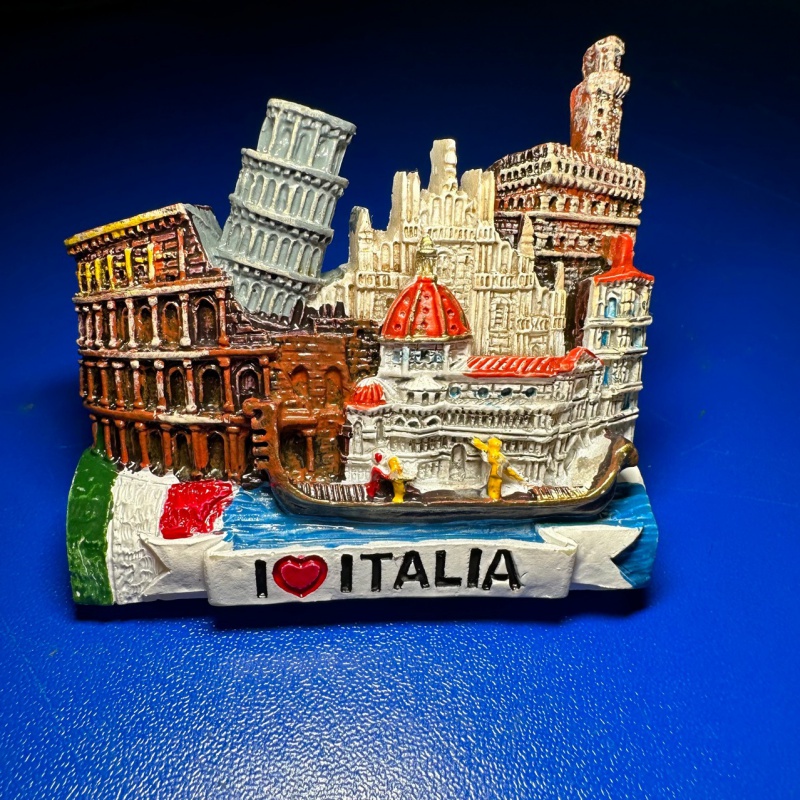 Refrigerator Italian Tourist Souvenirs Resin Refrigerator