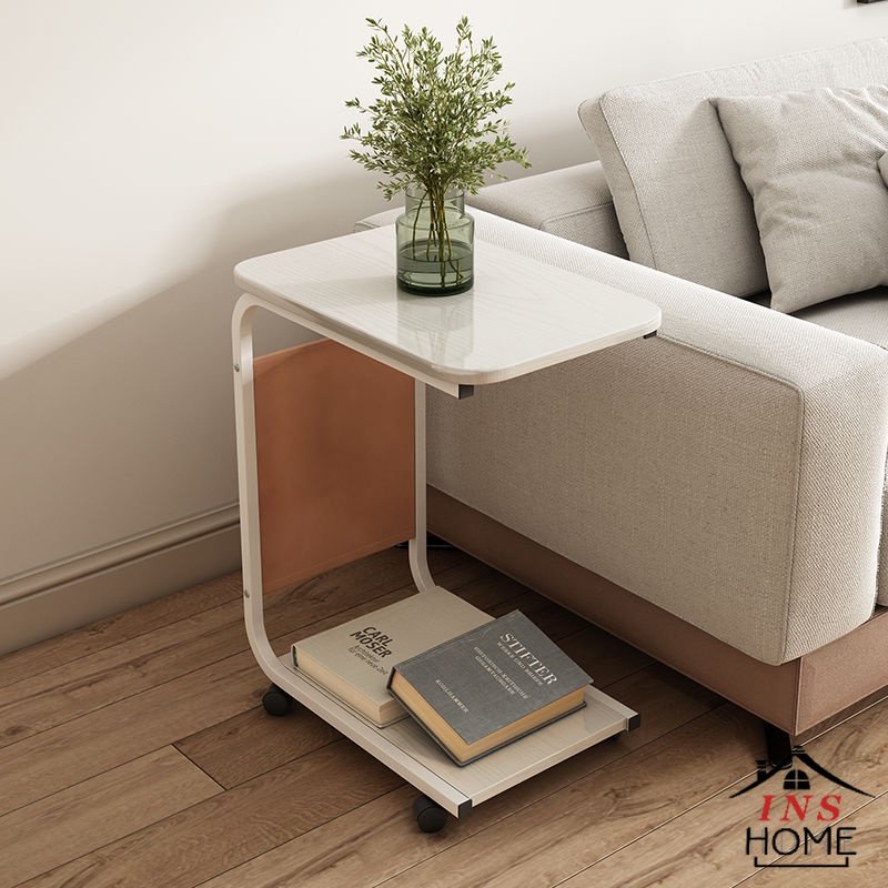 Side Table Small Coffee Table Movable Simple Mini Sofa Side Table ...