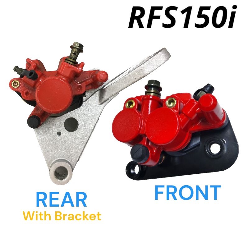 BENELLI RFS150 RFS 150 RFS-150 FRONT REAR CALIPER ASSY BRAKE PUMP DEPAN ...