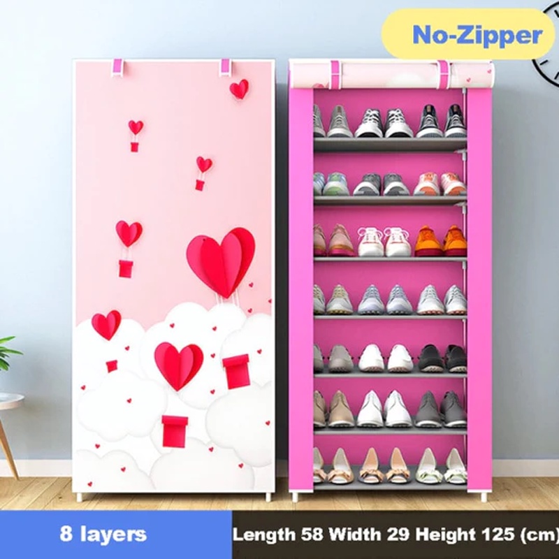 Rak Kasut Shoe Rack Shoes Rack Almari Kasut Storage Organizer Shelves ...