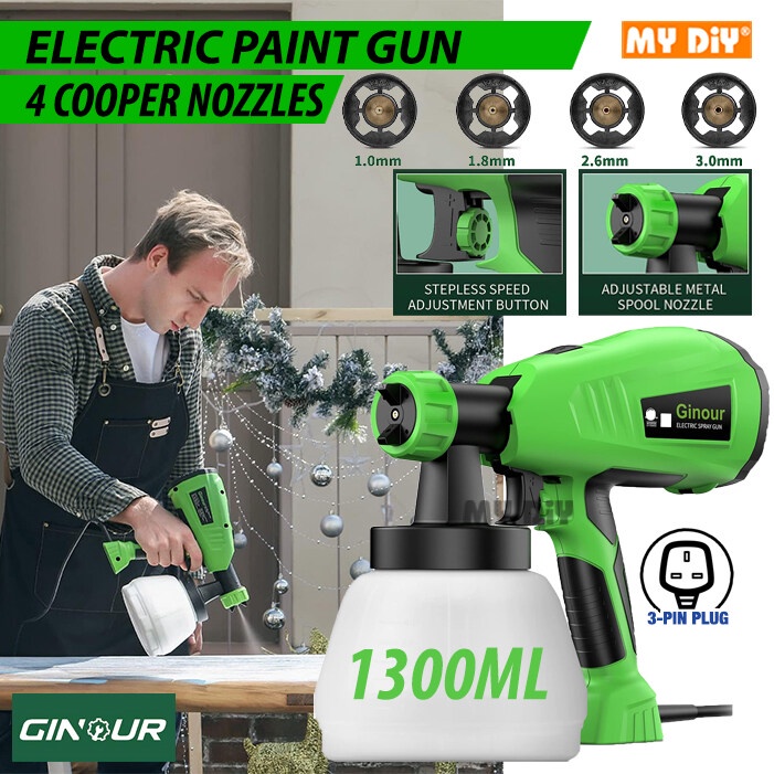 Ginour electric spray deals gun