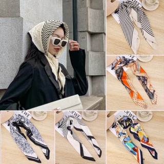 New Silk Scarf And Wrap For Designer Luxury Brand Kerchief Neck Head/Hair  Scarves Bandana Handkerchief 90X90CM Headscarf