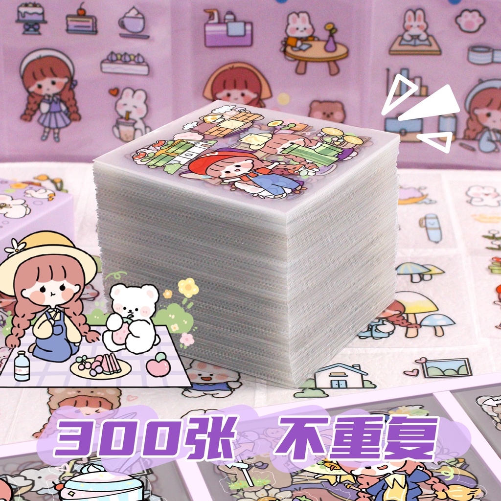 400 Cute Handbook Stickers ins High-value Hot-selling Stickers Children ...