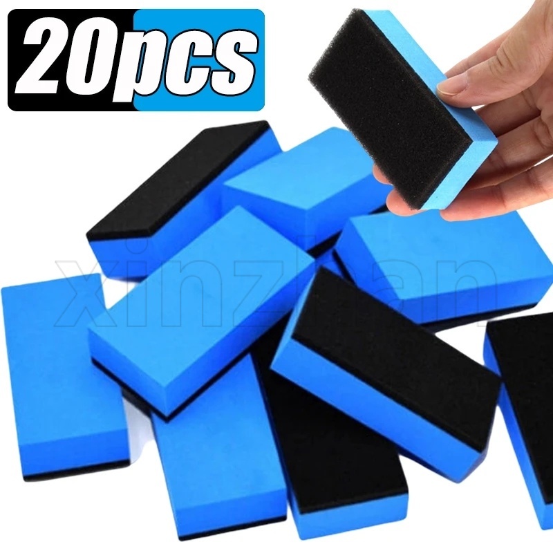 20Pcs Foam Car Wax Applicator Pad /Foam Applicator Pads /Round 4 inch Polishing Sponges for Car