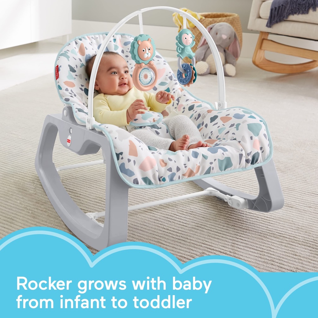 Fisher Price BG Infant To Toddler Portable Rocker GKH64 0 36mths Shopee Malaysia