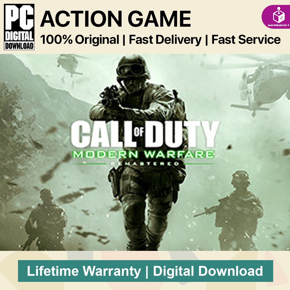 [PC] Call of Duty Modern Warfare 4 [ REMASTERED ] [DIGITAL DOWNLOAD ...