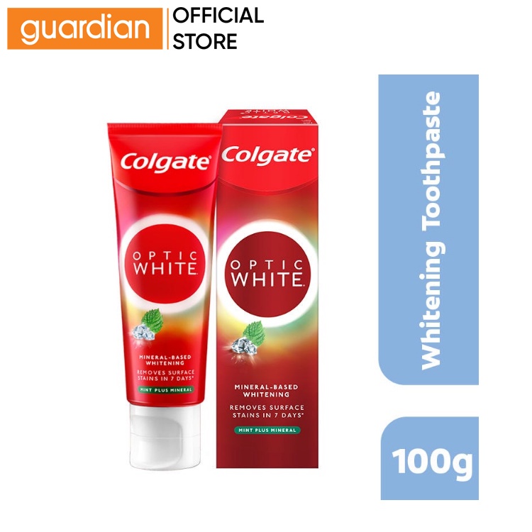 Colgate Optic White Mint Plus Toothpaste 100g Shopee Malaysia