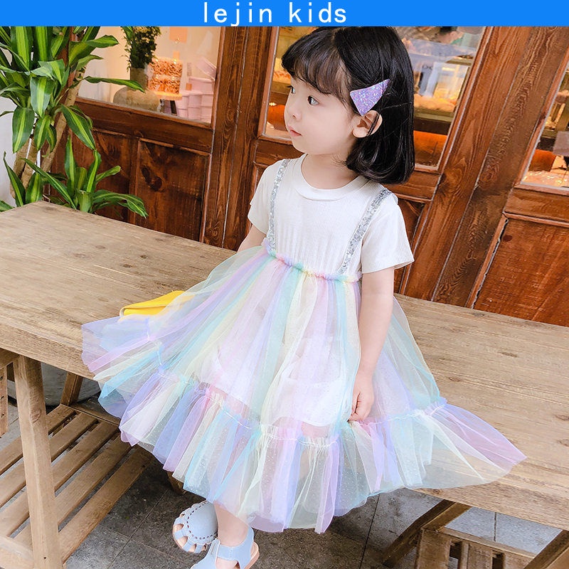 Baju Budak Perempuan Girl Dresses for Kids 0-4 y Baby Girl Dress Korean ...