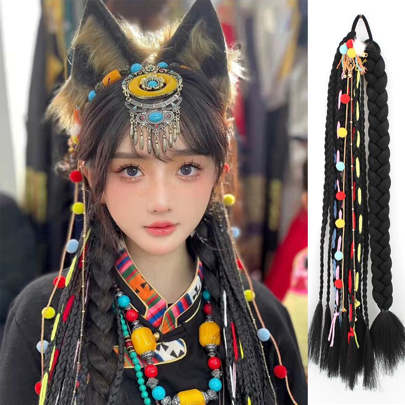 Wig Braids Tibetan Wig Braids Tibetan Braids Dirty Braids Ethnic Style ...