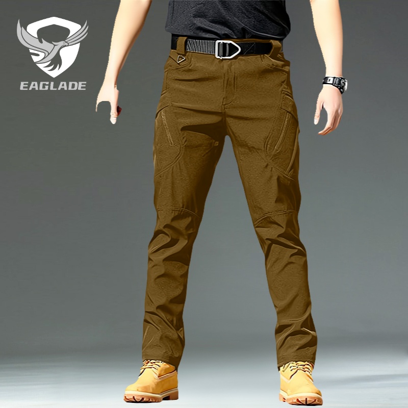 Eaglade Tactical Cargo Pants for Men in Brown Ix9 | Shopee Malaysia