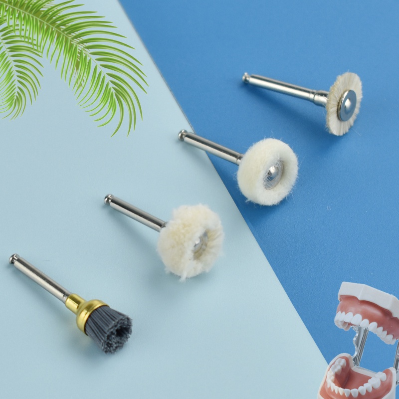 Dental Polishing Tool Wool Polishing Brush Grinding Buffing Brushes for ...
