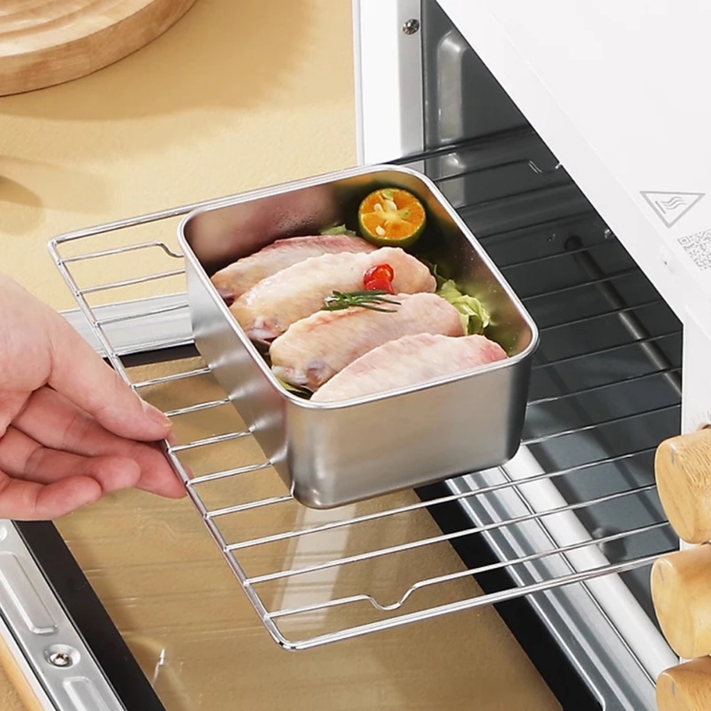 304 Anti-Rust Multi-Purpose Stainless Steel Box with Plastic Lid ...
