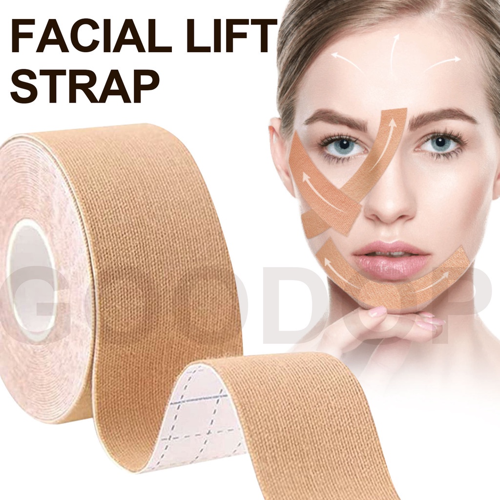 Universal Chin Thin Face Tape Facial Lift Band Antiwrinkle Tightens