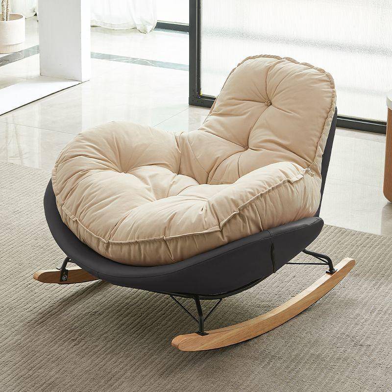 Nordic style eggshell chair simple modern lounge chair balcony home ...