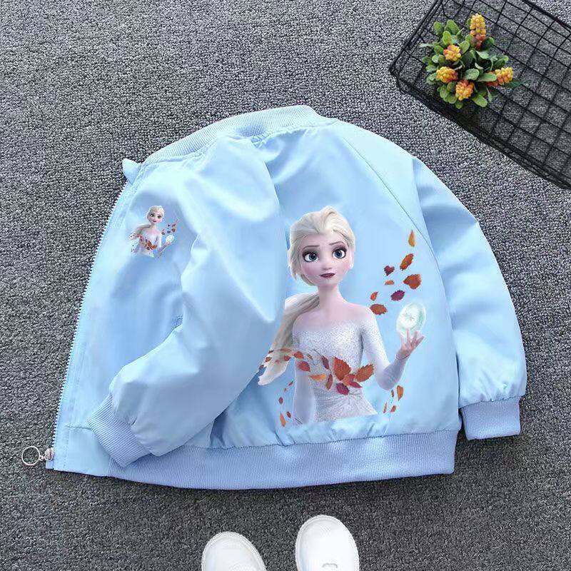 LITTLE A - Check Me Out Elsa Faux Fur Padded Trim Jacket - White main image 1