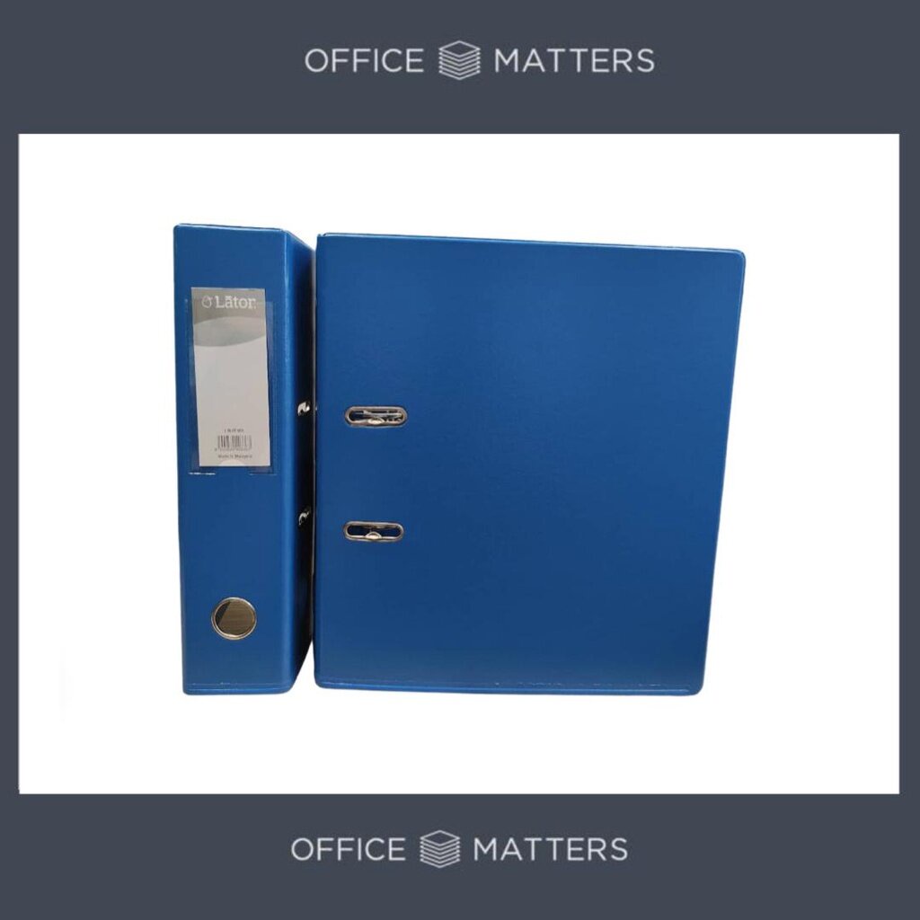 [Office Matters] LATOR A4 PVC 3INCH Arch File (12pc /Box) Shopee Malaysia