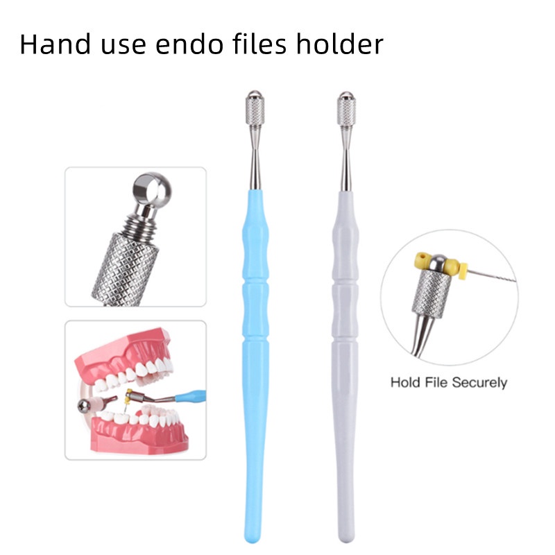 Dental Hand use endo files holder root canal file handle K H endodontic