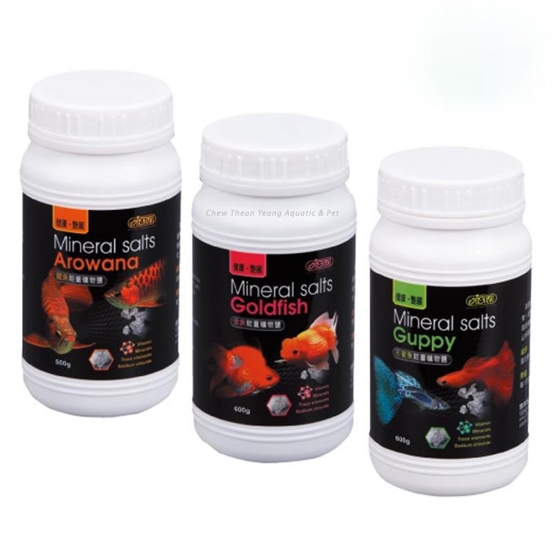 ISTA Mineral Salt Aquarium 600g Goldfish Guppy Arowana Fish Vitamin