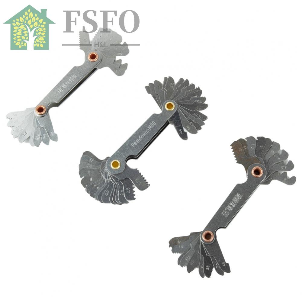 Precision Lathe Tooling Pitch Gauge for Accurate Thread and External Thread Pitch Measuring