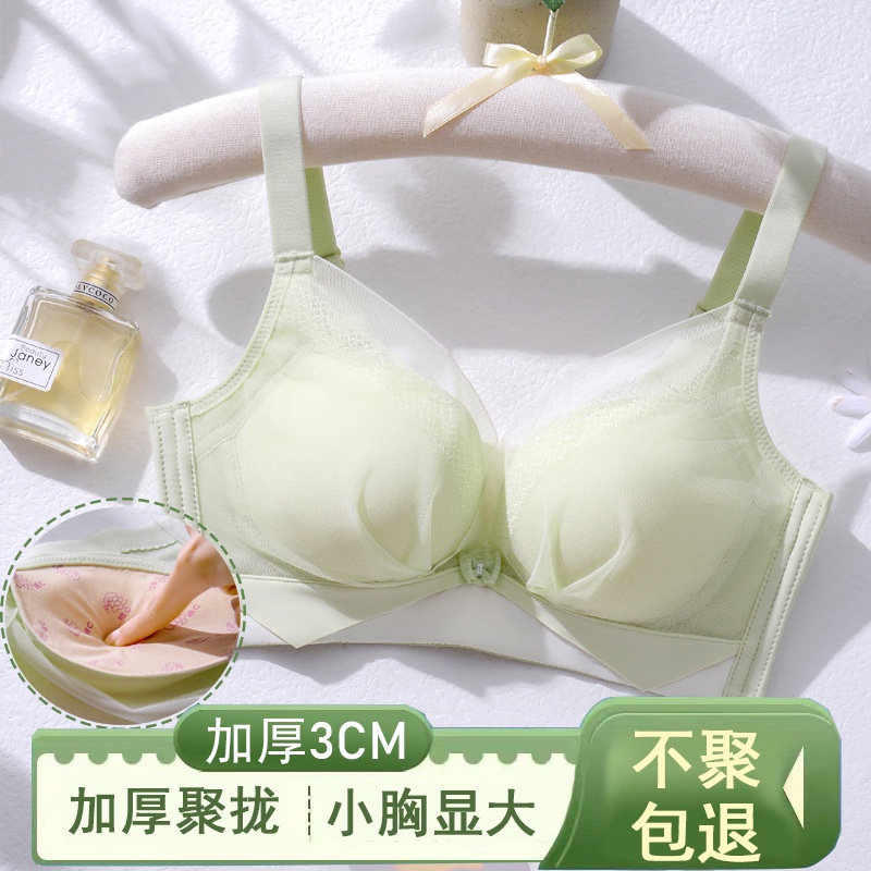 Small Breasts Look Big Small Breasts Gathering PushUp Underwear Women