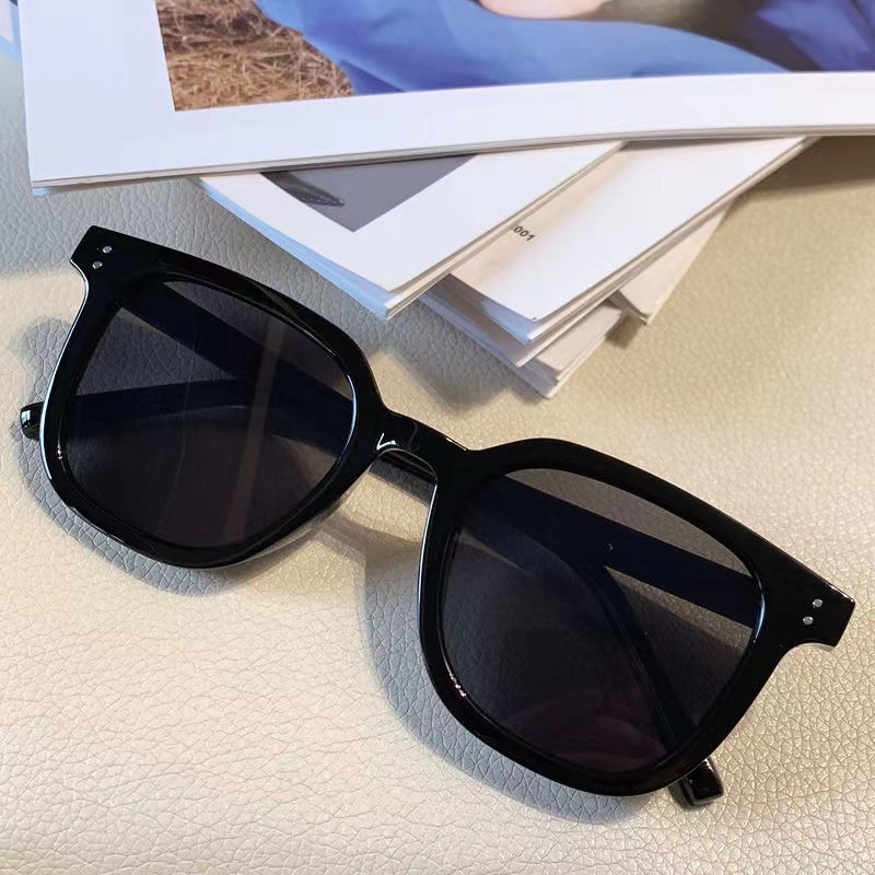 Korean Style Sunglasses Spek Hitam Cermin Mata Kaca Mata Hitam Unisex ...
