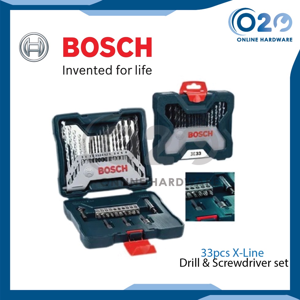 Bosch XLine Drill Bit Screw Driver Set Bosch Drill Bit Set Drill Bit