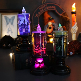 Gothic Candlestick Table Decoration Ornaments Halloween Owl / Crow Candle  Holder Resin Statue Home Craft Decorations Home Decor - AliExpress