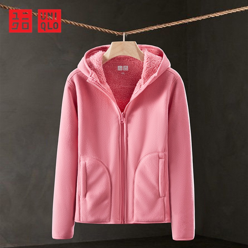 Uniqlo Women Jackets Windbreaker Outdoors Winter Polar Fleece Cotton Coat Shopee Malaysia
