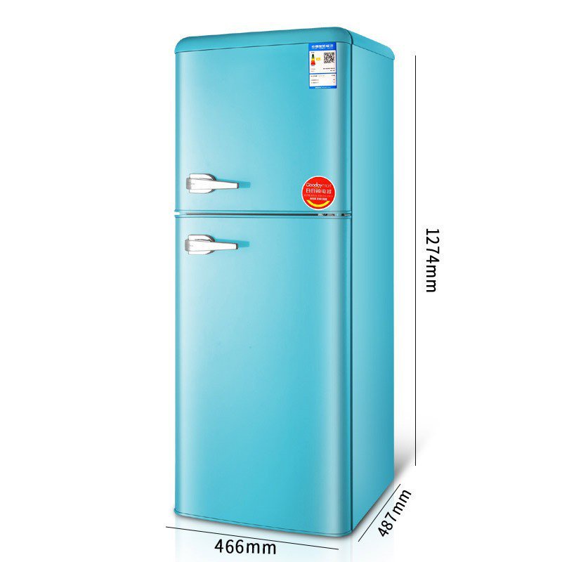 Chigo/chigo Refrigerator Household Small Double Door Refrigerator