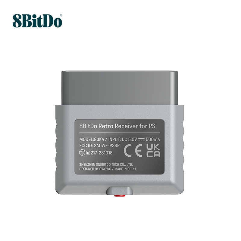 8Bitdo PS Bluetooth Receiver Retro Adapter Support for PS1/PS2 hosts ...
