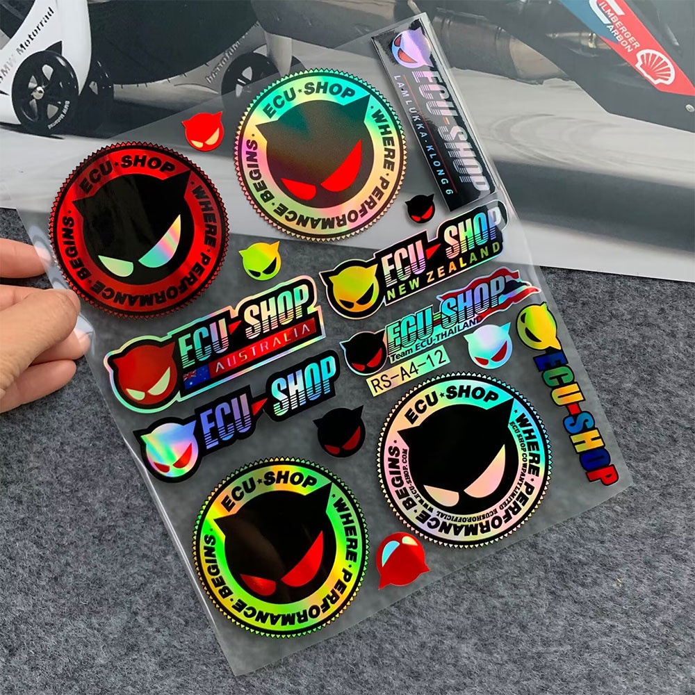 For Honda EX5 WAVE125 YAMAHA MT07 MT09 suzuki Motorcycle Moto Sticker ...