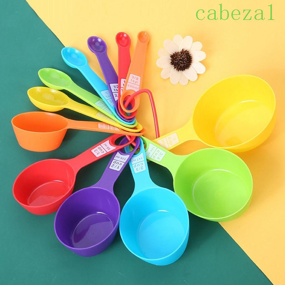 CABEZA 12pcs/set Measuring Spoons DIY Kitchen Gadgets Measuring