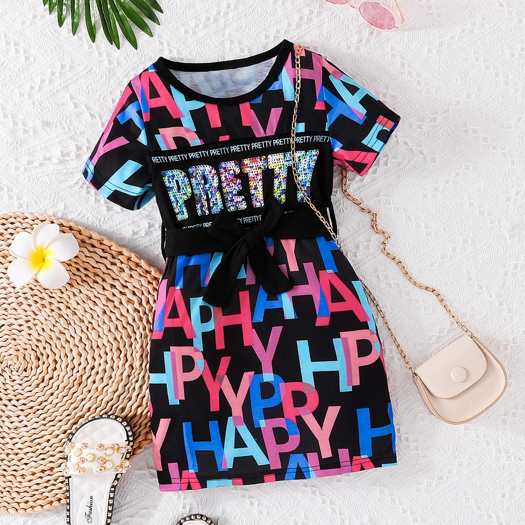 Dress Baby Girl 4-7 Tahun Birthday Baju Gaun Budak Perempuan Summer ...