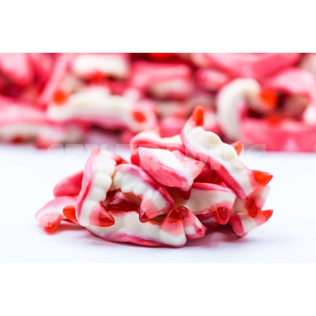 Vampire Teeth Mix Rings Assorted Bebeto Halal Gummy Candy - 100g ...